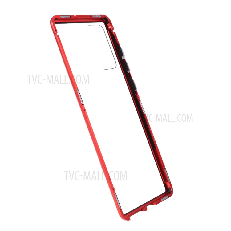 Case Samsung Galaxy Note 20 / Pre-Order * เคสกรอบโลหะที่ถอดออกได้ + ฝาครอบป้องกันกระจกนิรภัย HD เต็มรูปแบบ *