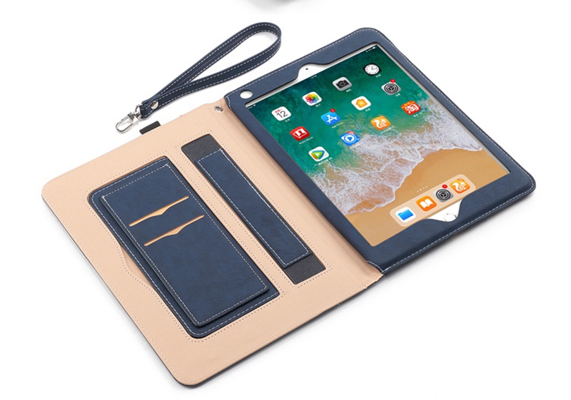 Case Huawei MediaPad M3 # Pre-order * เคส M3 กับผู้ถือมือ Strip ปกคลุมยืนพลิกซองหนังฟังก์ชั่นปก *