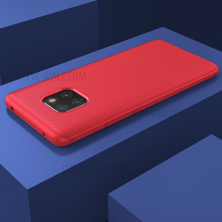 Case Huawei Mate 20 Pro / Pre-order * เคส TPU พื้นผิวทแยง, กันลื่น, ป้องกันลายนิ้วมือและป้องกันรอยขีดข่วน *