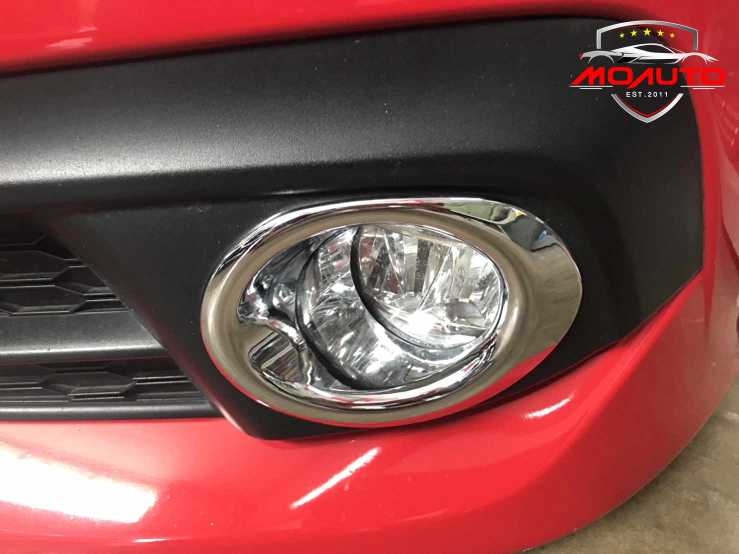 ครอบไฟตัดหมอกโครเมียม CIVIC FC