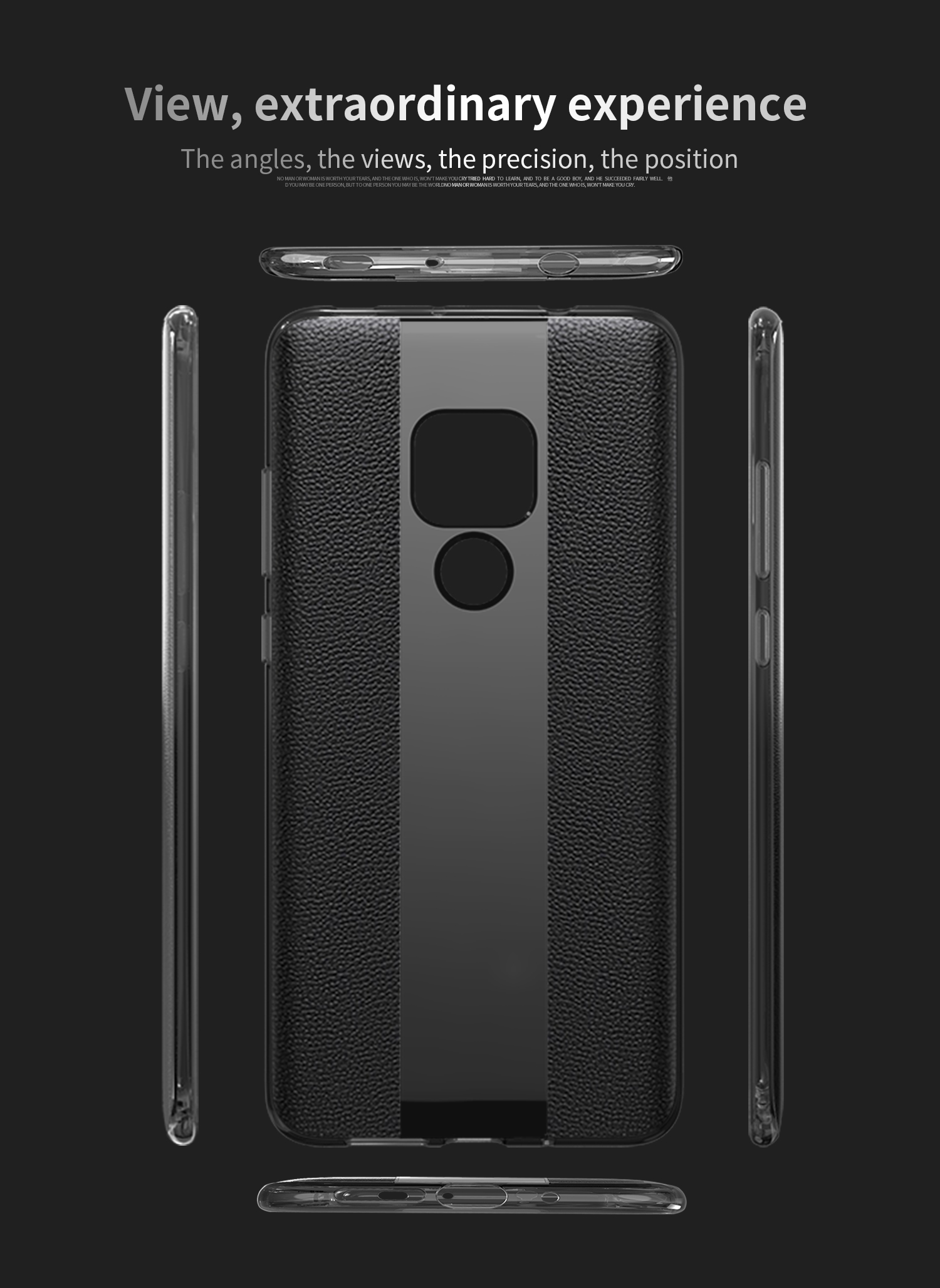 Case Huawei Mate 20 X / Pre-order * เคสหนังวัวแท้เคลือบ TPU ออกแบบกำมะหยี่ภายในเพื่อป้องกันแรงเสียดทาน *