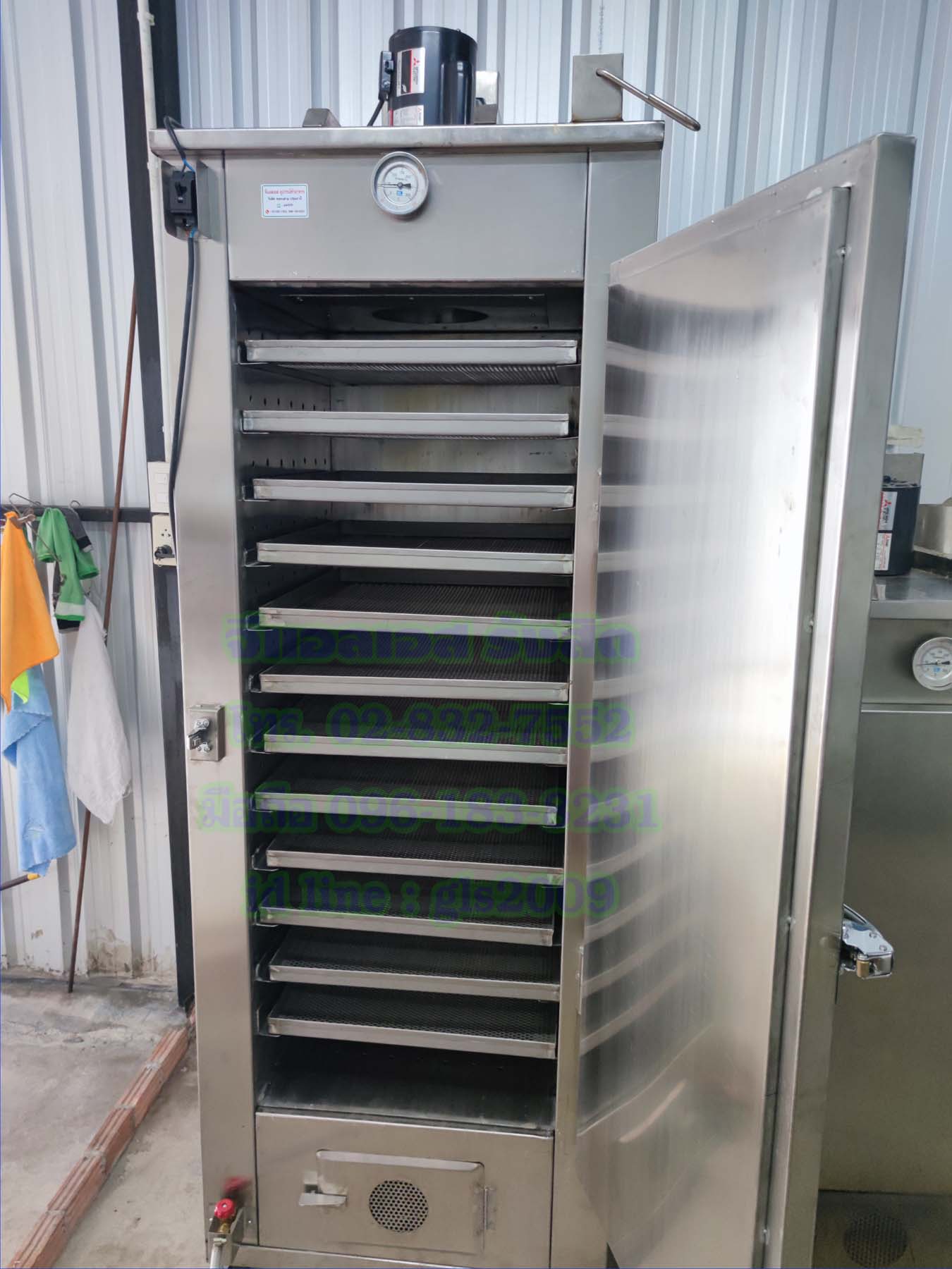 ตู้อบแห้ง12ชั้นสแตนเลส