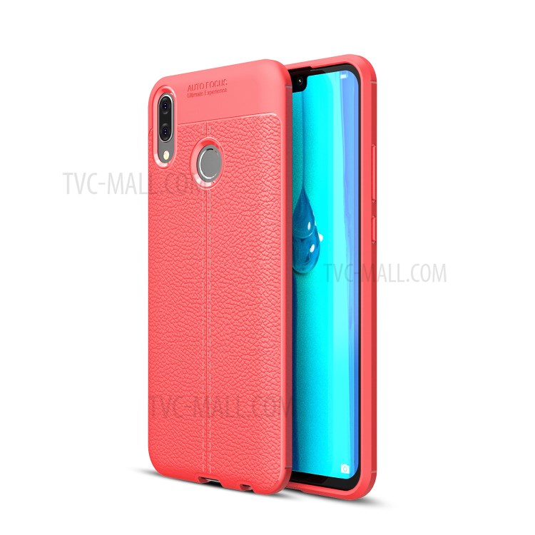 Case Huawei Y9 2019 / Pre-orde * เคสผิวลิ้นจี่ TPU แบบป้องกันที่ดีกว่า *