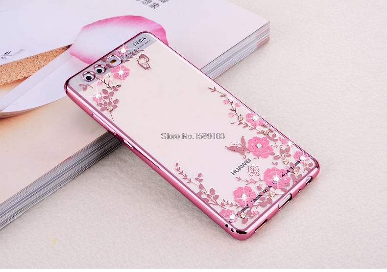 Case Huawei P10 / Pre-order * เคสหรูหราเทคนิคการชุบทอง TPU ซิลิโคนอ่อนนุ่ม *