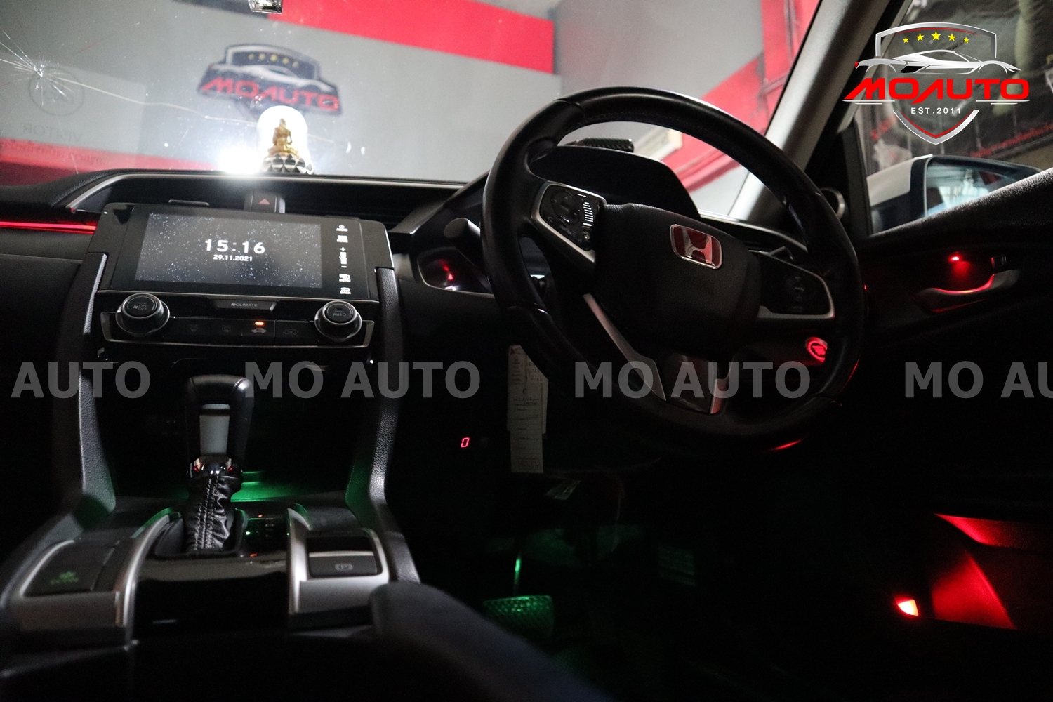 ไฟ Ambient light ตรงรุ่น V1 CIVIC FC / FK