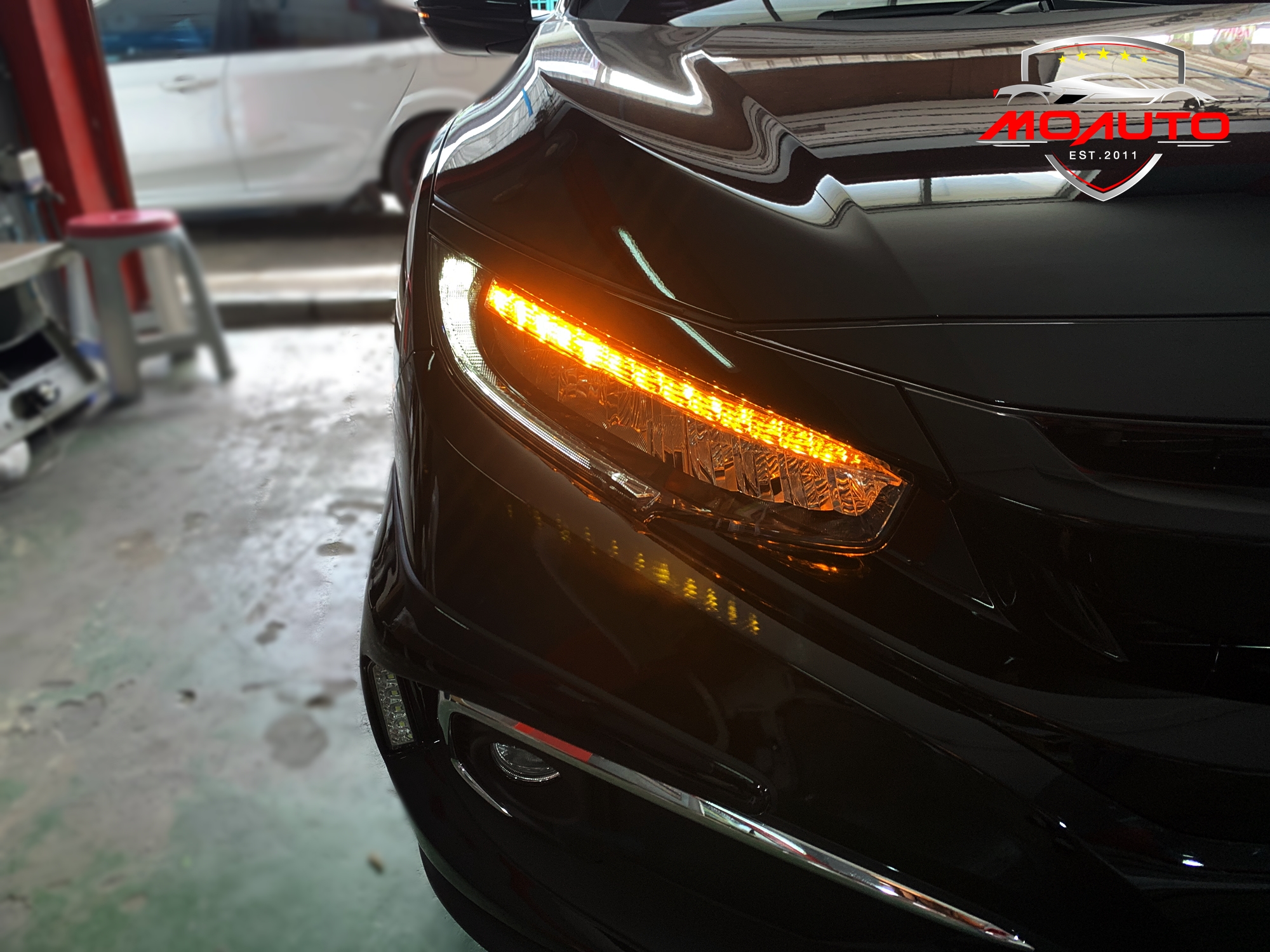 โคมไฟหน้า LED RS แท้ศูนย์ CIVIC FC / MC 2019-2021