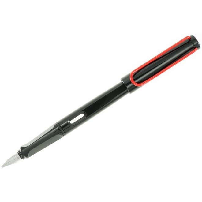 LAMY Safari Pen Matt Black Red Dot Clip limited edition