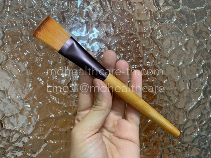 แปรงมาร์คหน้า - ขนาดกลาง M 17.5cm.***ขนแปรงพิเศษ อ่อนนุ่ม เกรดพรีเมี่ยมA