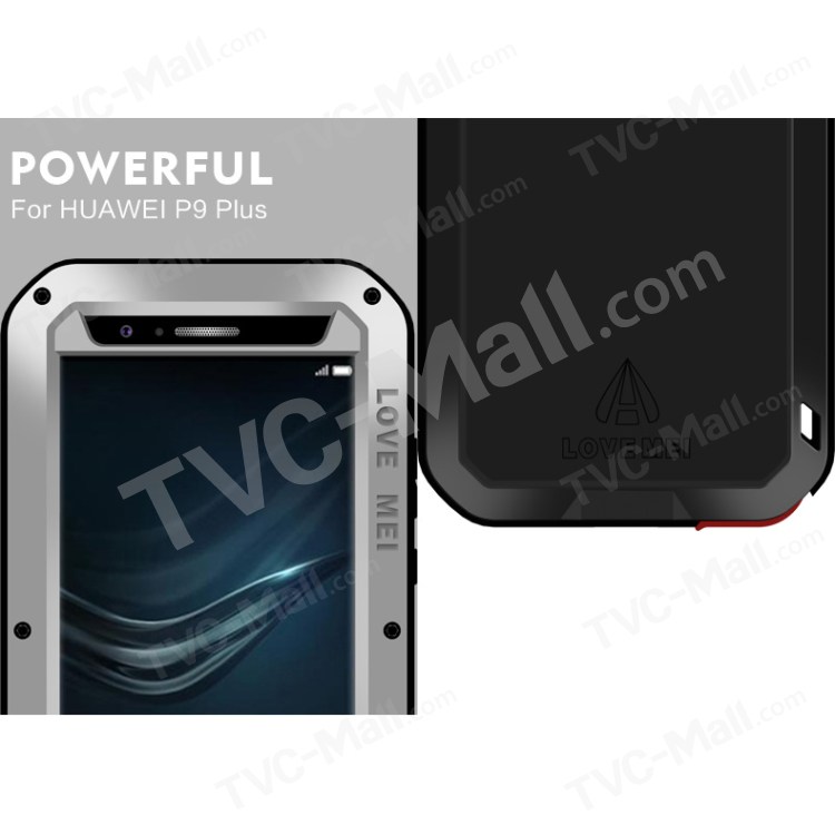 Case Huawei P9 Plus / Pre-order * LOVE MEI วัสดุ: โลหะ + ซิลิโคน + กระจก *