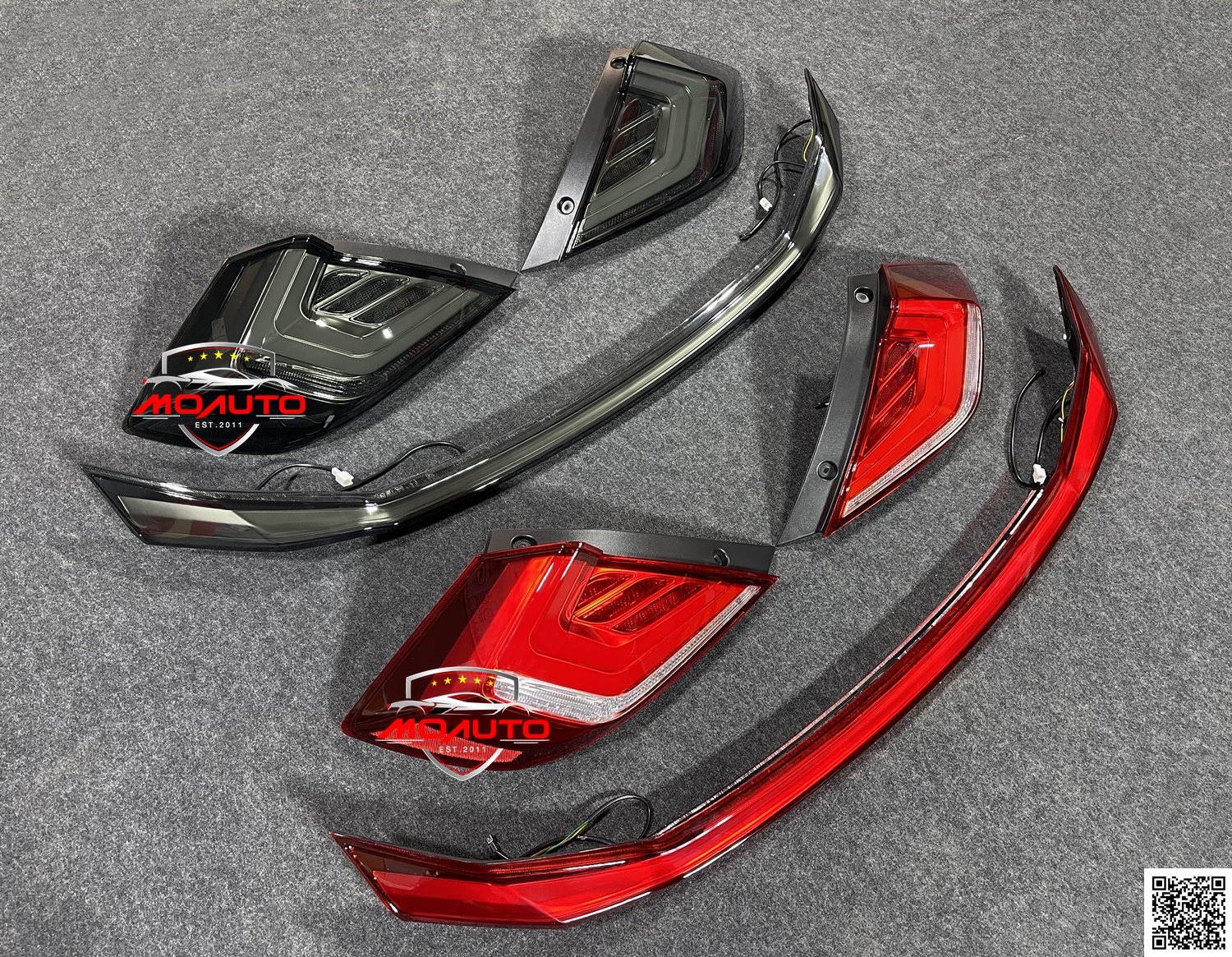 ไฟท้าย LED M-STEP พร้อมไฟฝากระโปรงท้าย CIVIC FC 2016 - 2021