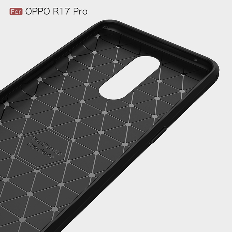 Case OPPO R17 Pro / Pre-Order * คาร์บอนไฟเบอร์ ทำจากวัสดุ TPU คุณภาพสูงปลอดสารพิษและทนทาน *