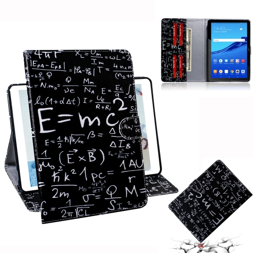 Case Huawei MediaPad T5 / Pre-Order * เคสซองหนังพลิกแนวนอนรูปแบบพิมพ์ลาย พร้อมตัวยึดและช่องเสียบการ์ด & กระเป๋าเงิน *