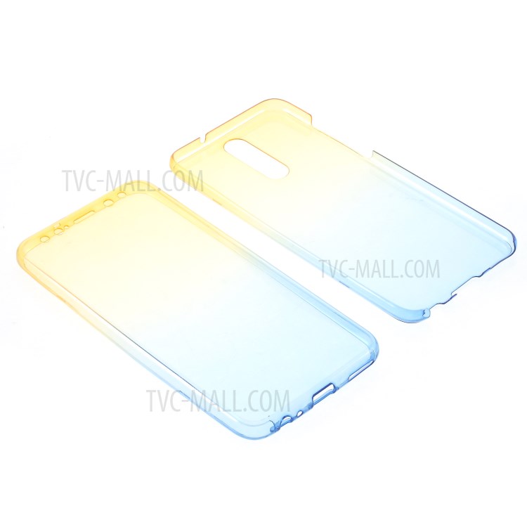 Case Huawei nova 2i / Pre-order * 2 สีแบบไล่ระดับ สัมผัส 2 ชิ้น TPU Phone Shell (หน้า + หลัง) *