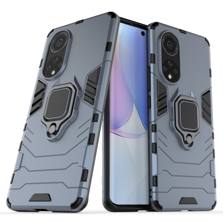 Case Huawei nova 9 # Pre-Order * เคสฮาร์ดพีซี + ซองใส่โทรศัพท์ไฮบริด TPU อ่อนพร้อมขาตั้งที่วางแหวน *