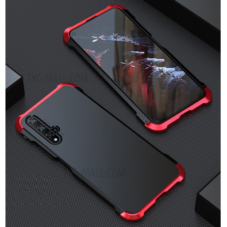 Case Huawei Nova 5T / Pre-order * Drop-proof ที่ถอดออกได้ PC + โลหะปก การออกแบบทูโทนเย็นและทันสมัย *