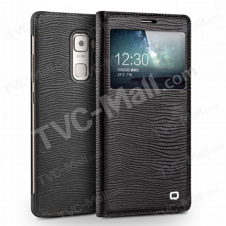 Case Huawei Mate S / Pre-order * QIALINO หนังวัวแท้ ปลุกอัตโนมัติขึ้น / ฟังก์ชั่นการนอนหลับ *