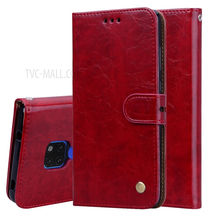 Case Huawei Mate 20 / Pre-order * HAT PRINCE ผิวแว็กซ์หนัง PU หุ้มหนังแท้ *