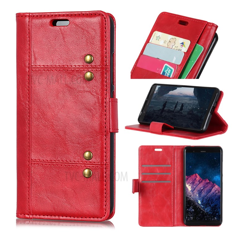 Case Samsung Galaxy J6 Plus / Pre-Order * หมุดประดับ Wallet ติดตั้งช่องเสียบการ์ด 3 ช่อง + ช่องใส่เงินสด 1 ช่อง *