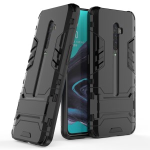 Case OPPO Reno 2 / พรีออเดอร์ * เคสพลาสติก + TPU Combo พร้อมขาตั้ง *
