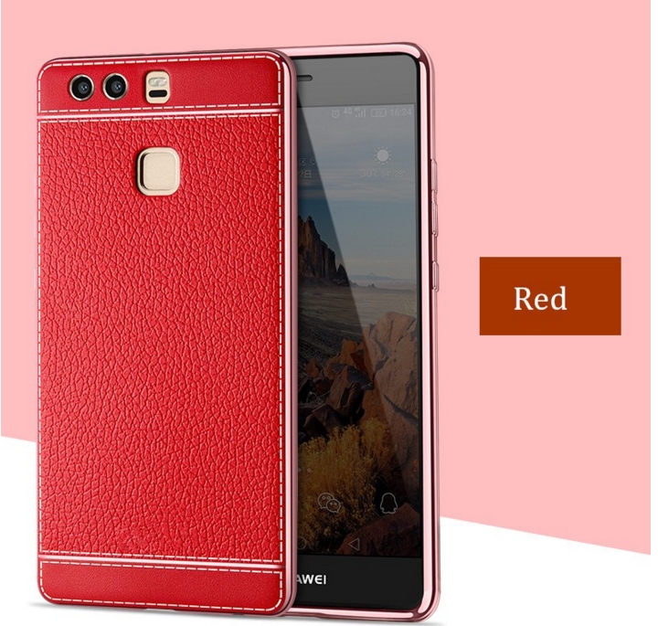 Case Huawei P9 Plus / Pre-order * เคสหนังซอฟท์ซิลิโคน บางเทคนิคการชุบ Fundas *