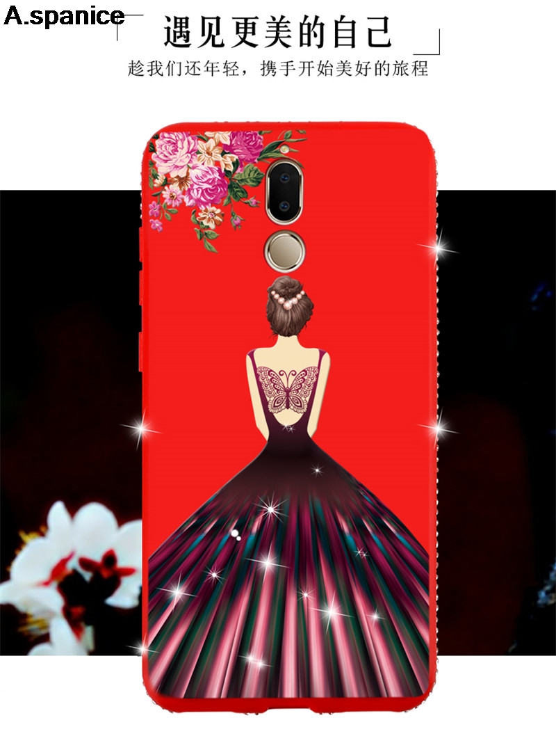 Case Huawei nova 2i / Pre-order * 3D เพชร TPU ซิลิโคนอ่อนนุ่ม *