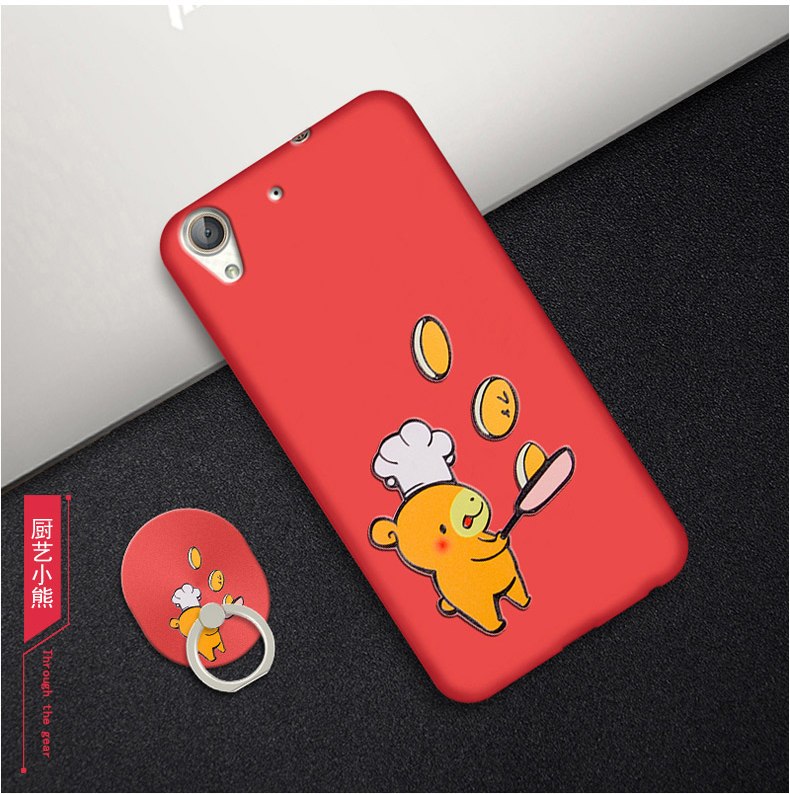 Case Huawei Y6ii / Pre-order * 3D แฟชั่นการ์ตูนซิลิคอน + แหวนนิ้ว *
