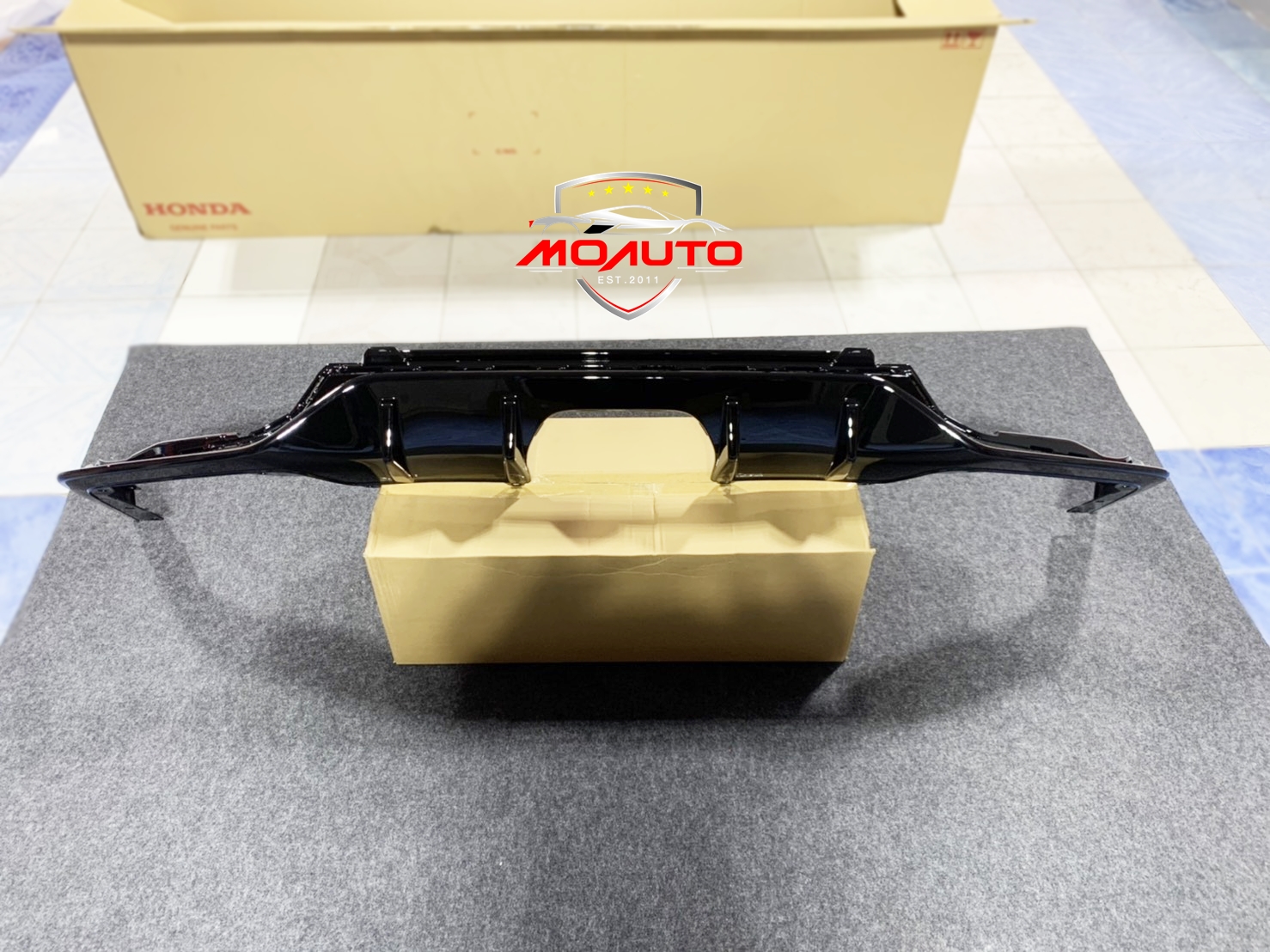 Diffuser หลังท่อออกกลาง ทรงศูนย์ HATCHBACK ( FK MC )