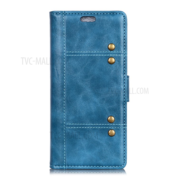 Case Huawei Y9 2019 / Pre-orde * กระเป๋าสตางค์หนังที่ตกแต่งด้วยหมุด *