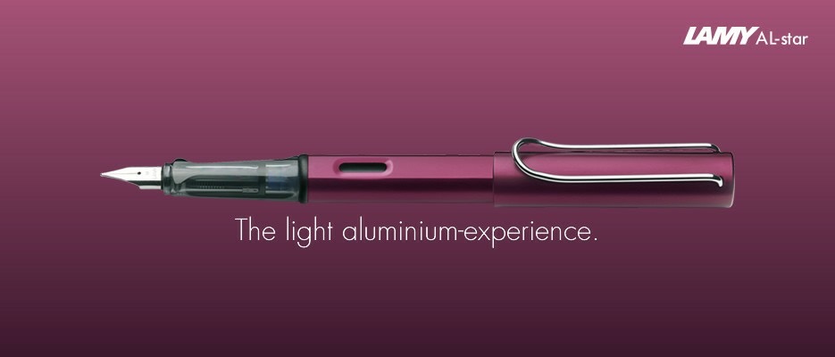 LAMY AL-star black purple Fountain pen