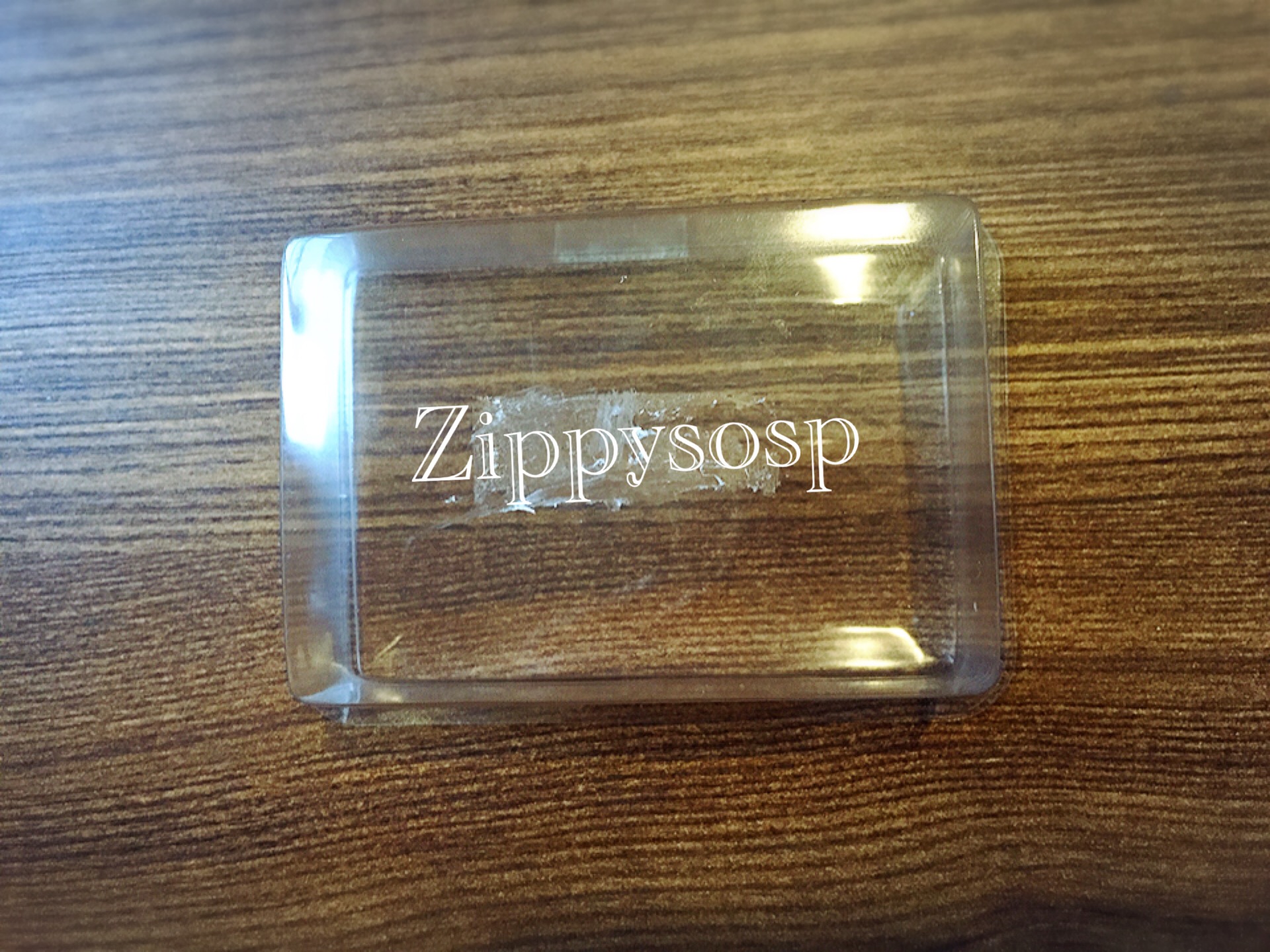 แม่พิมพ์พลาสติก สี่เหลี่ยม 100g 100ชิ้น 5.5*8*2.5 cm