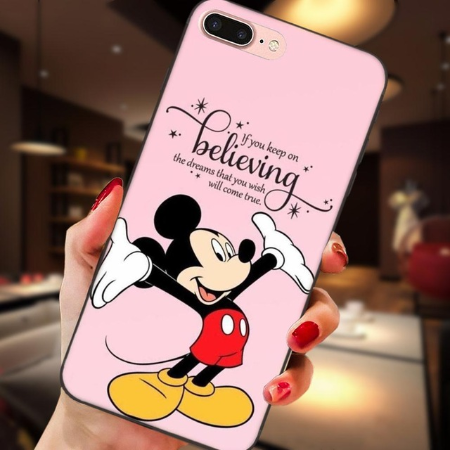 Case Huawei Y9 2019 / Pre-orde * เคส Mickey Mouse and Donald Duck การ์ตูนยอดนิยมจิตรกรรมซอฟท์ TPU ปกหลัง *