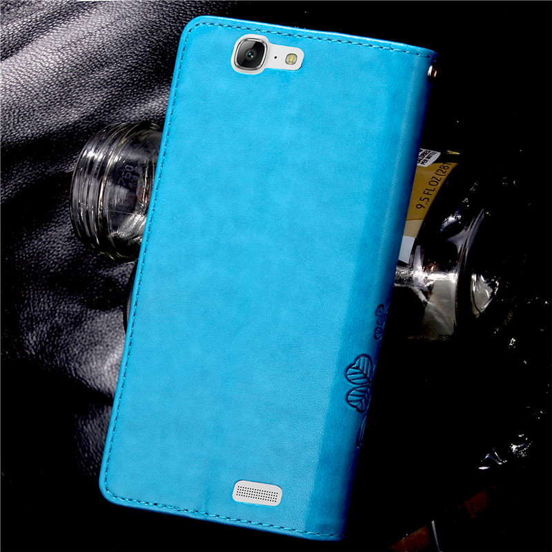 Case Huawei G7 / Pre-order * เคสหนังพิมพ์ลายดอกไม้ *