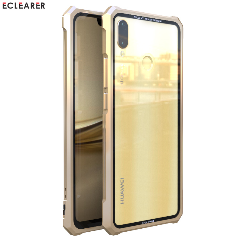 Case Huawei Nova 3 / Pre-Order * เคสอลูมิเนียมโลหะ ปกหลังกระจกนิรภัย 9 H + Premium *