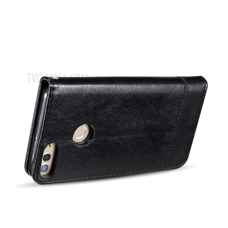 Case Huawei Y9 / Pre-order * เคสแบบประกบหนัง PU ดูดซับอัตโนมัติพร้อมช่องเสียบการ์ด *