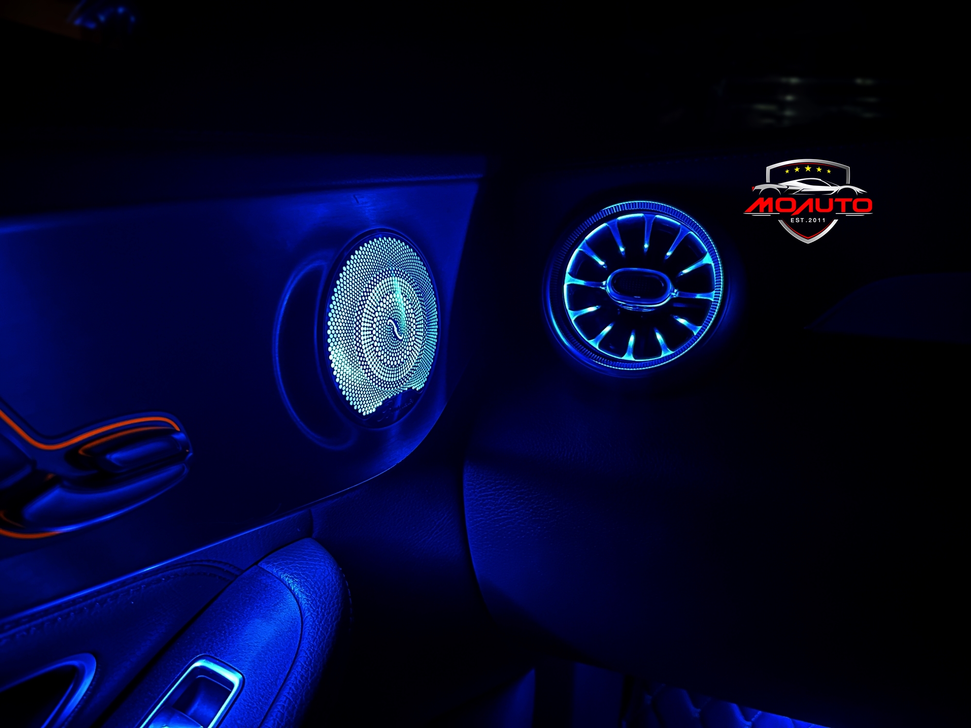 ฝาครอบลำโพงแผงข้างประตู AMBIENT LIGHT - C200 C250 W205