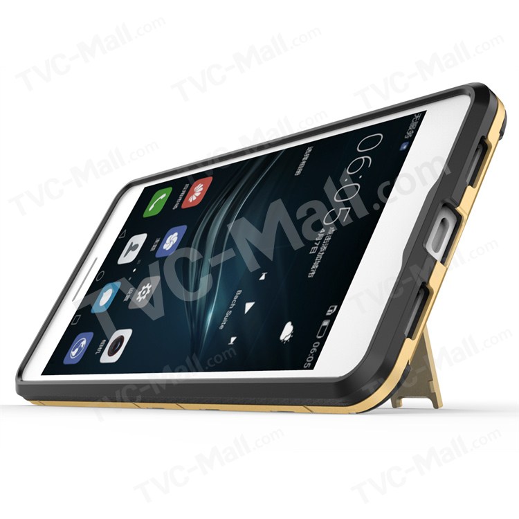 Case Huawei P9 Plus / Pre-order * เคส PC + TPU = เลเยอร์คู่คุ้มครอง ขาตั้ง *