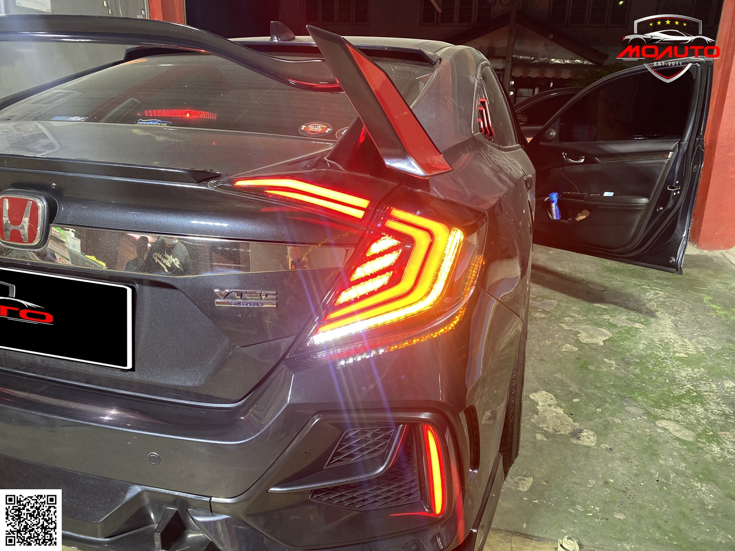 ไฟท้าย M-CONCEPT โคมใส CIVIC FC / FC MC 2016-2021