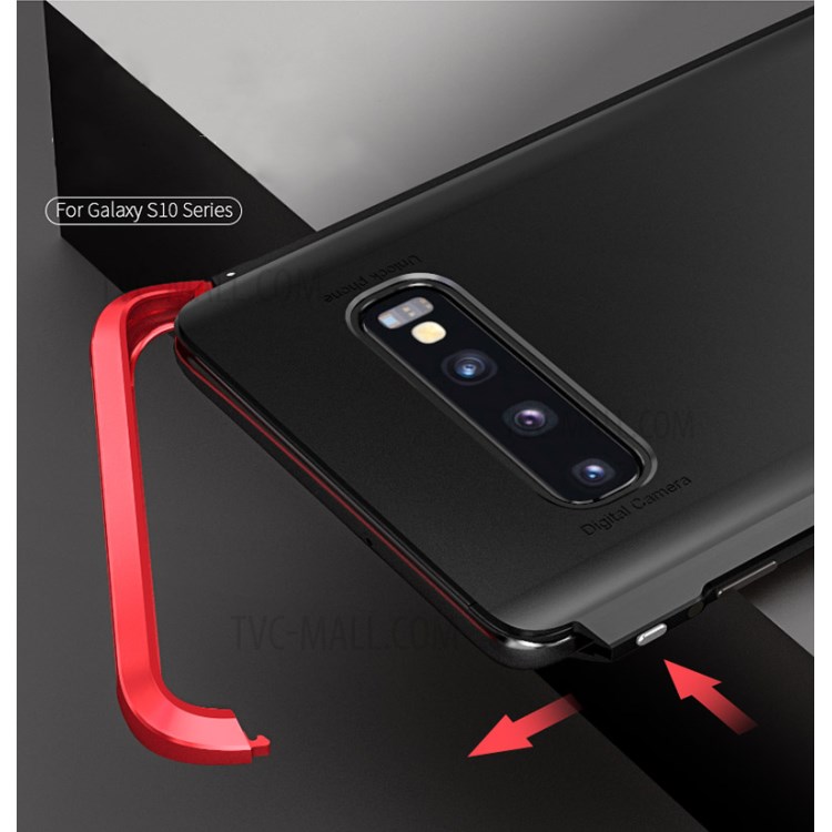 Case Samsung Galaxy S10 / Pre-Order * LUPHIE มังกรคู่โลหะ + ซิลิโคน + PC Back Cover *