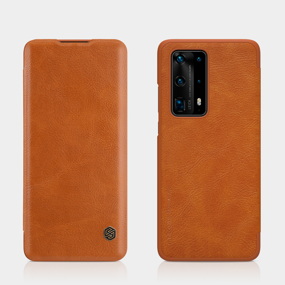 Case Huawei P40 Pro+ / Pre-order * NILLKIN Qin หนัง PU พรีเมี่ยมเคสหนัง สไตล์โนเบิลและบารอนใหม่ *