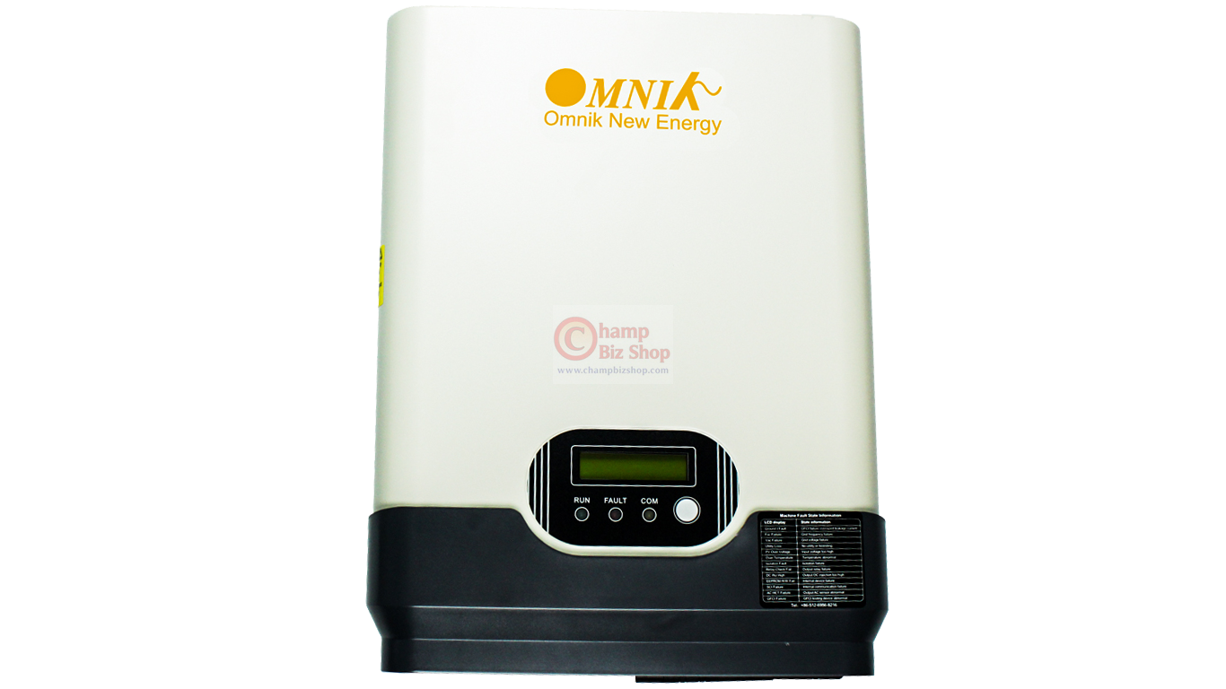 OMNIK - OMNIKSOL-1.5K-TL เครื่องแปลงไฟ อินเวอร์เตอร์ Grid Tie Inverter - OMNIK 1 เฟส ขนาด 1.5KW