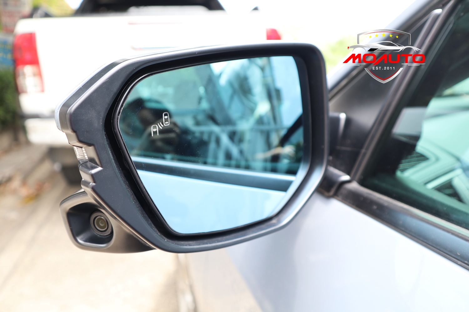 ชุดระบบช่วยเตือนมุมอับสายตาที่กระจกมองข้าง V1 (Blind Spot Monitor) CIVIC FK / FK MC