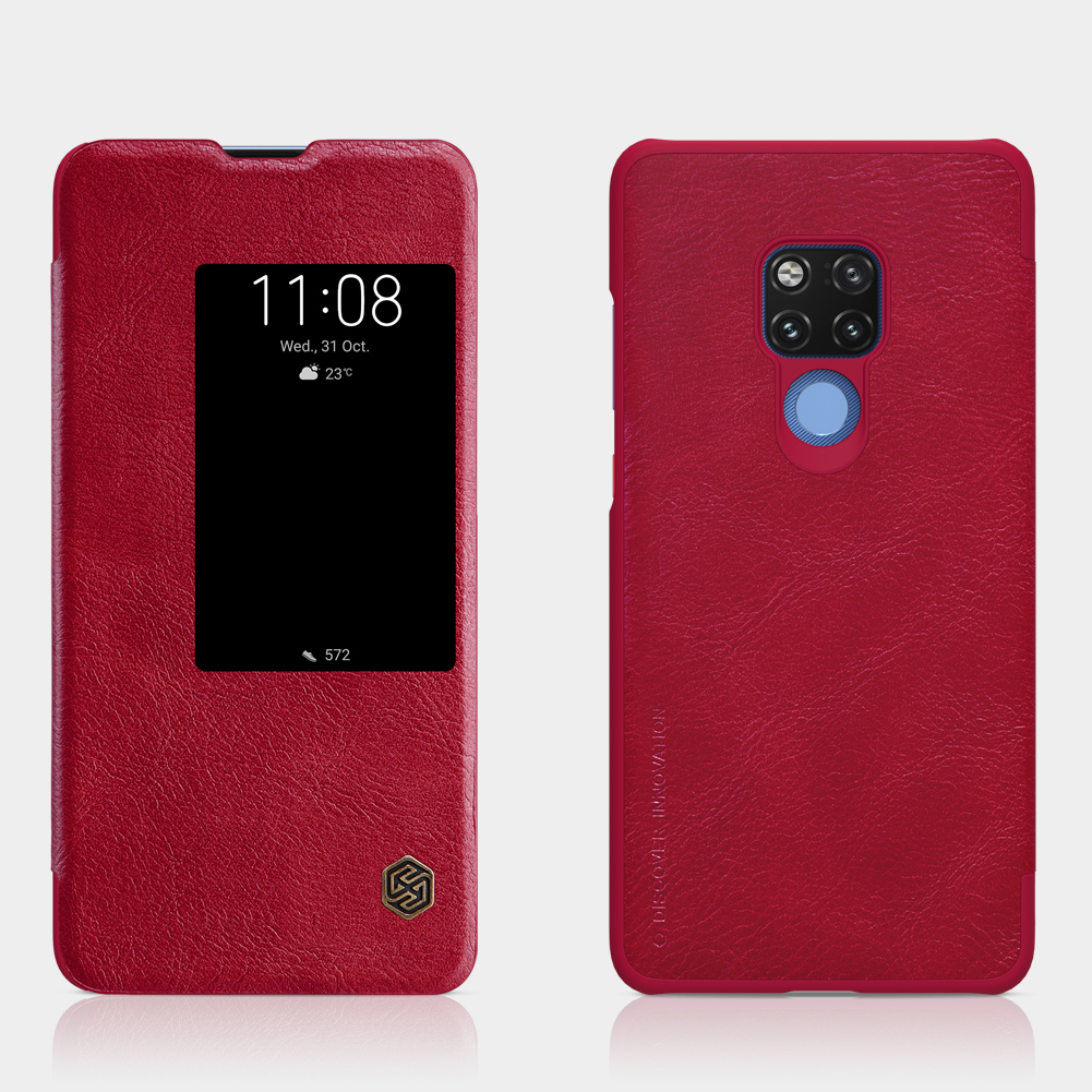 Case Huawei Mate 20 X / Pre-order * NILLKIN Qin ผลิตจากหนัง PU คุณภาพสูงเนื้อนุ่ม *