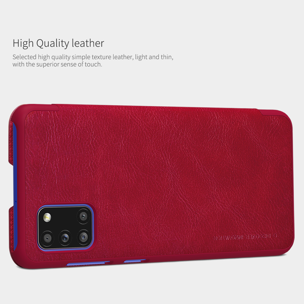Case Samsung Galaxy A31 / Pre-Order * NILLKIN Qin Series หนัง PU พรีเมี่ยมเคสหนังสร้างสไตล์โนเบิลและบารอนใหม่ *