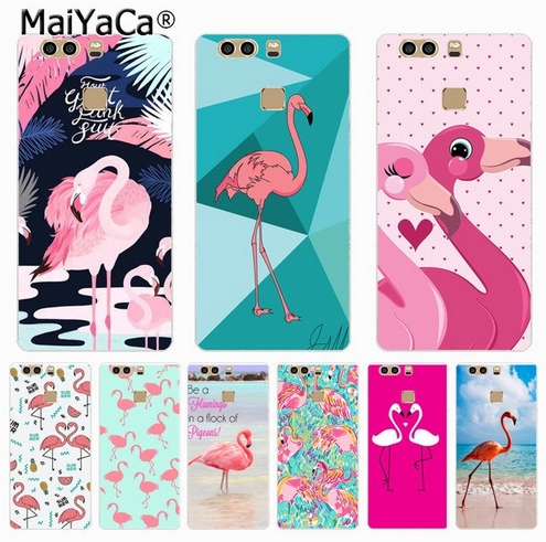 Case Huawei P9 / Pre-order * FLamingos เคสพลาสติกแข็งทนทาน รูปแบบอินเทรนด์ ไม่ซีดจาง *