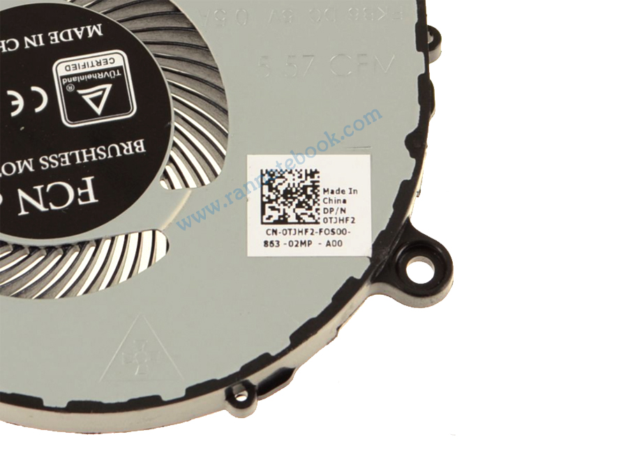 พัดลม ซีพียู Dell Inspiron 5537 แท้ ราคาพิเศษ CPU FAN Dell 5537 พัดลม โน๊ตบุ๊ค Dell Inspiron 5537 แท้ ตรงรุ่น ประกันศูนย์ Dell Thailand