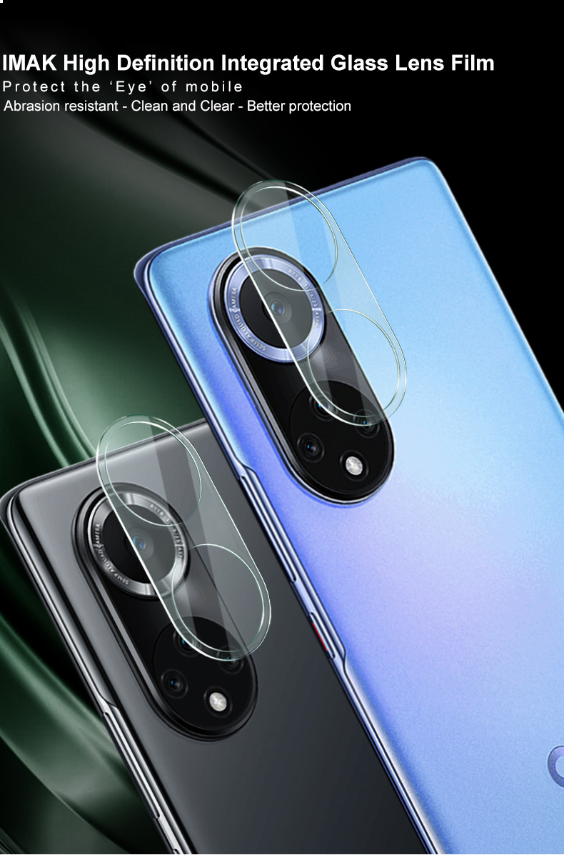 กระจกกันรอยเลนส์กล้องหลัง Huawei nova 9 # Pre-Order * IMAK HD Clear Anti-Scratch กระจกเทมเปอร์ตัวป้องกันเลนส์กล้อง + ฝาครอบเลนส์อะคริลิค *