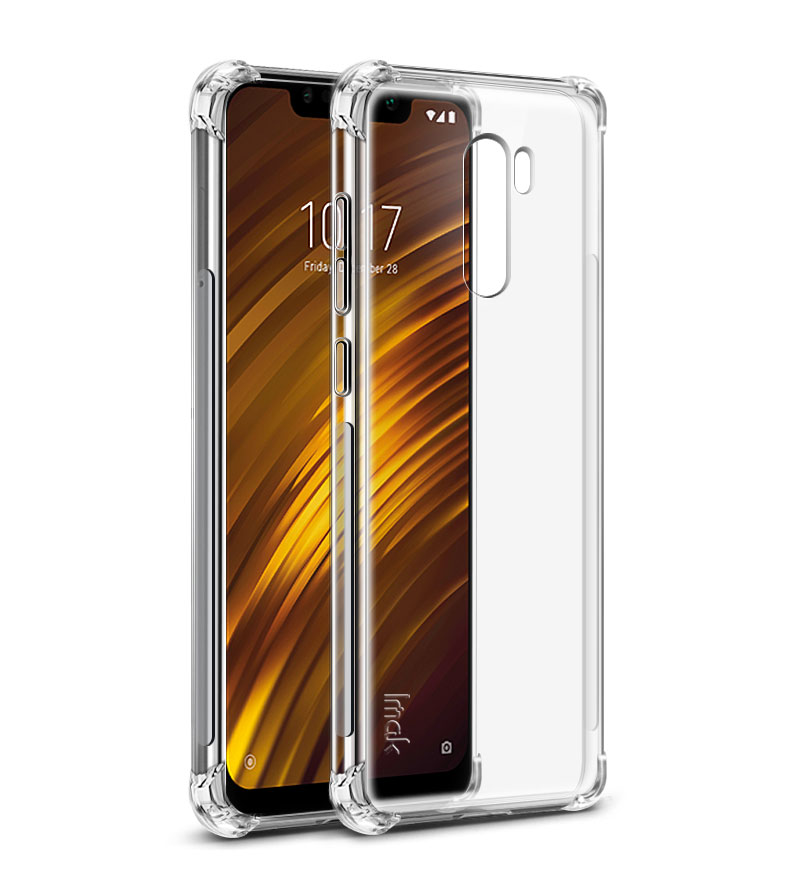 Case Xiaomi Pocophone F1 / พรีออเดอร์ * IMAK Skin Feel Anti-drop TPU Shell + ฟิล์มป้องกันรอย *