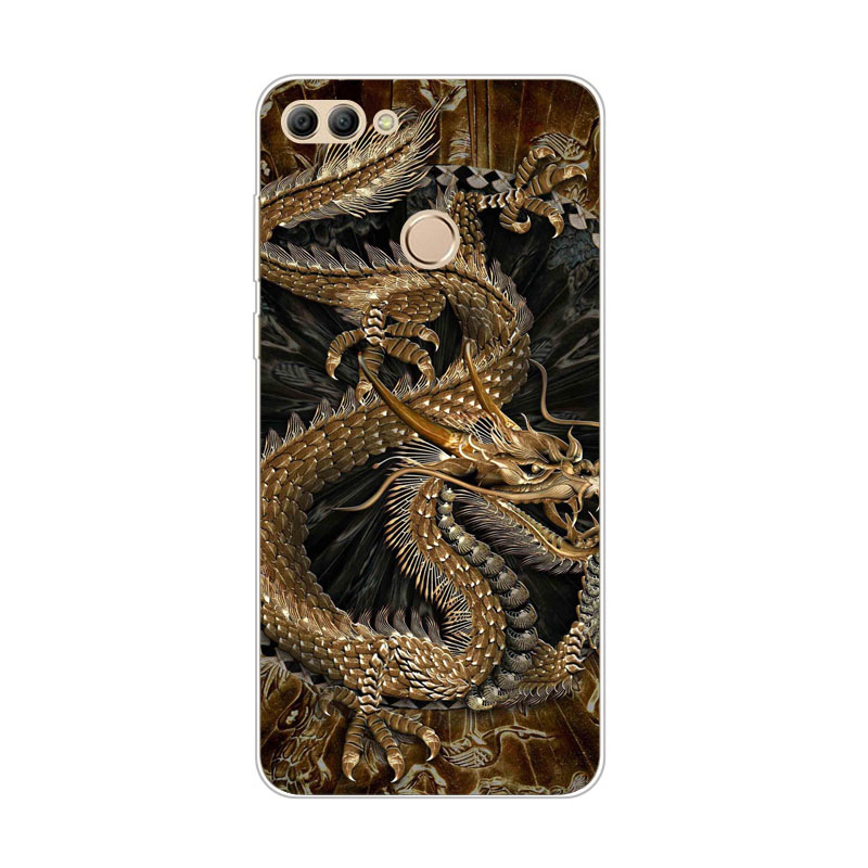 Case Huawei Y9 / Pre-order * เคสซิลิคอนการ์ตูนจิตรกรรมTPU Softปกหลัง *