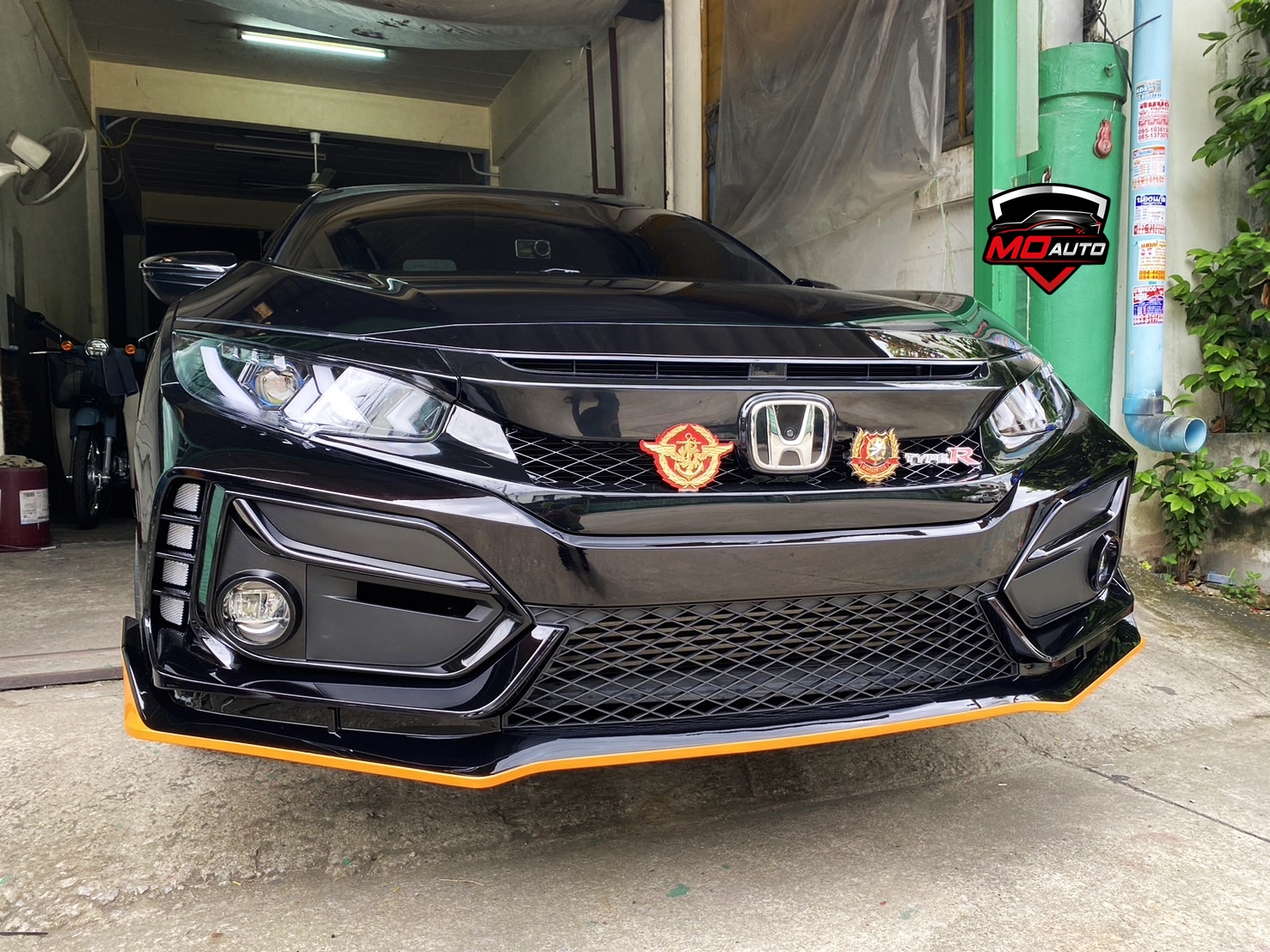 ชุดแต่ง TYPE-R สำหรับ CIVIC FC 2016-2021 (แบบเปลี่ยนกันชน)