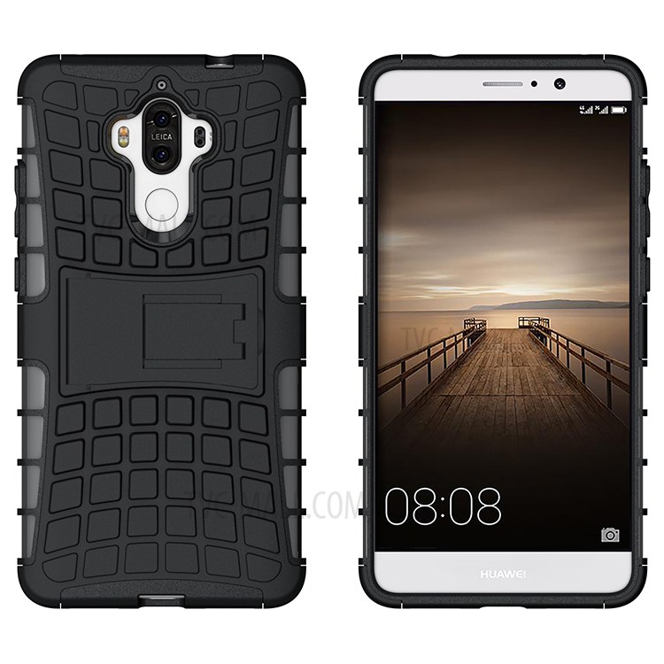 Case Huawei Mate 9 / Pre-order * ไฮบริด กันลื่นแบบยางขา PC + TPU Case *